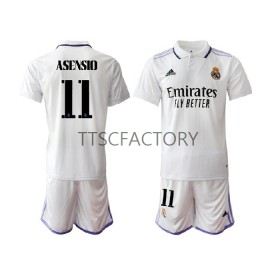 Camisolas de futebol Real Madrid Marco Asensio 11 Criança Equipamento Principal 2022/23 Manga Curta